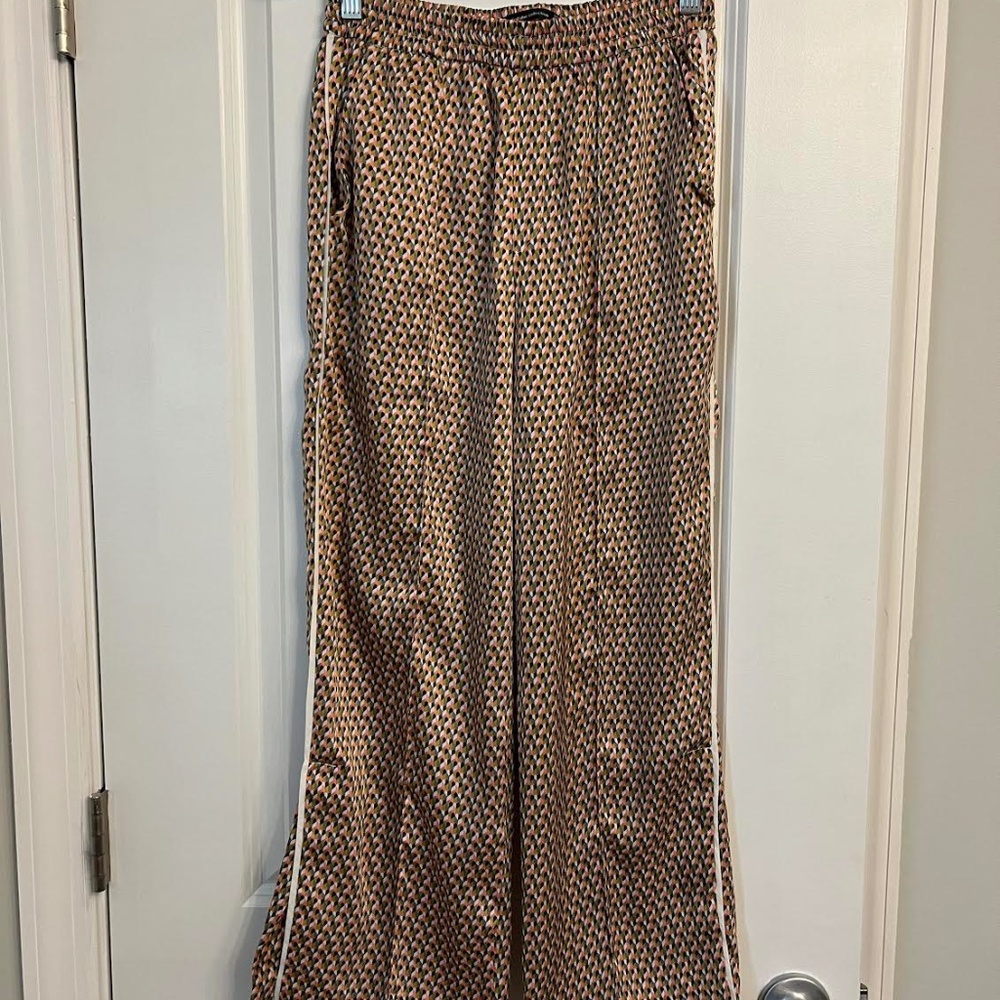 Zara Geometric Printed Pant, Size Small
